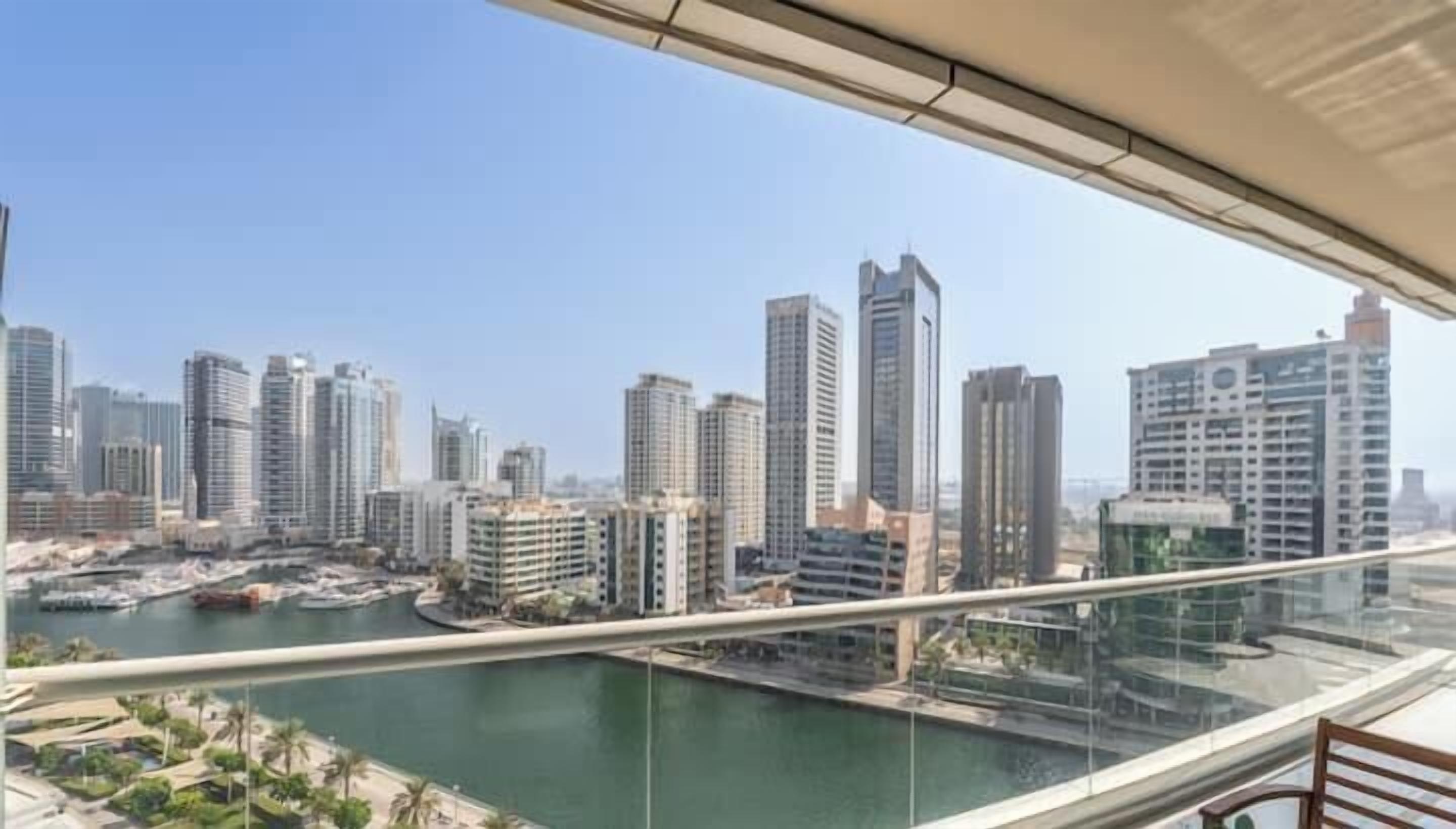 Luxury Apartment, Balcony, Marina View | Balcony view