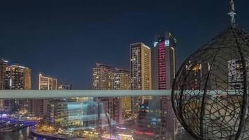 Luxury Apartment, Balcony, Marina View | Balcony