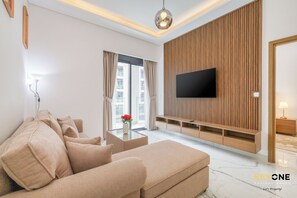 Comfort appartement, uitzicht op stad | Woonruimte