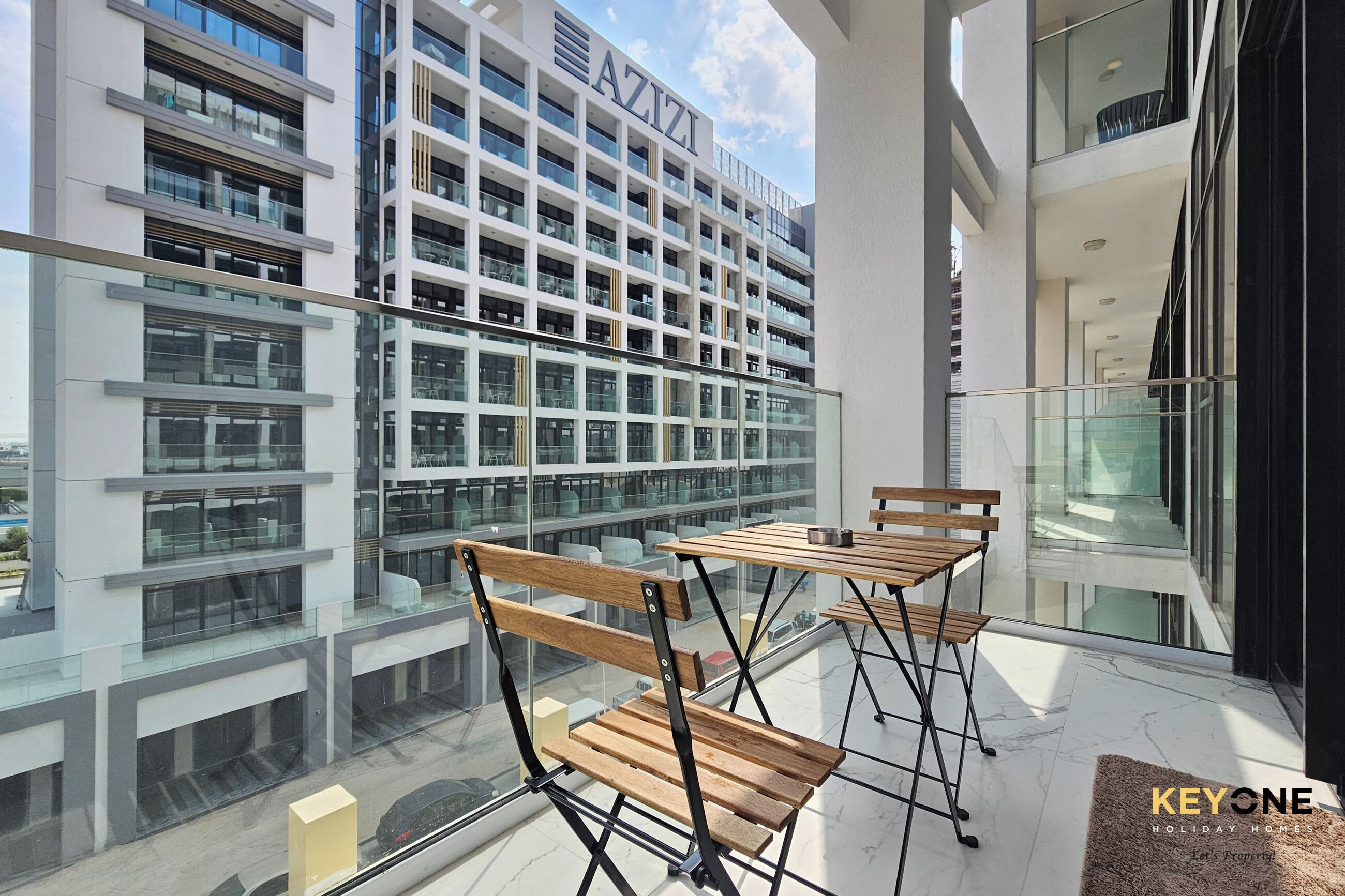 Lägenhet Comfort - utsikt mot staden | Balkong