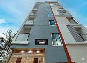 Fassade der Unterkunft