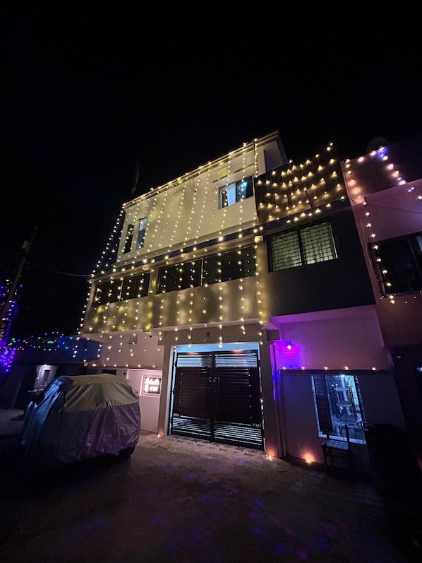 Fassade der Unterkunft