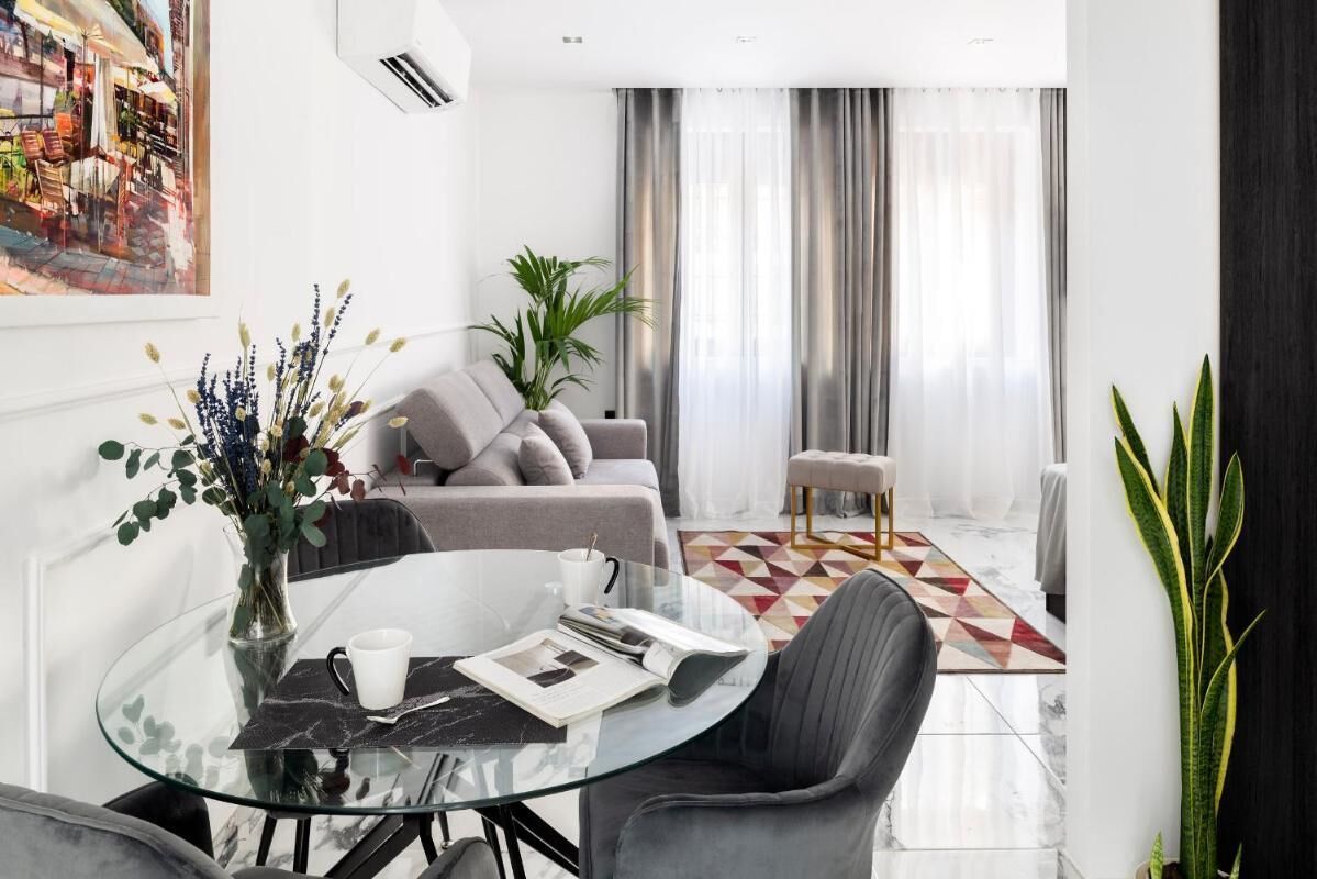 Apartamento, 1 habitación, accesible para personas con discapacidad | Sala de estar