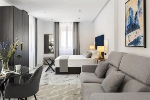 Apartment, 1 Bedroom | Living area