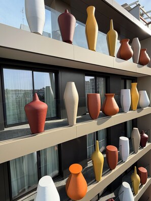 Façana frontal de l'allotjament