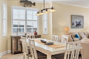 Dining - Boca Vista Harbor - 401D: Spacious 3BR condo in Placida, FL, perfect for 6 guests. (Placida)