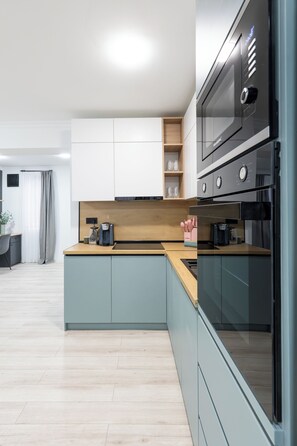 Luksushus, 4 soverom, balkong | Eget kjøkken