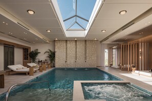 Una piscina climatizada