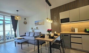 Appartement, 1 lit double et 1 canapé-lit, non-fumeur, balcon