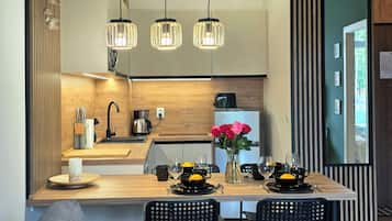 Apartment, 1 Double Bed with Sofa bed, Non Smoking, Balcony | Private kitchenette