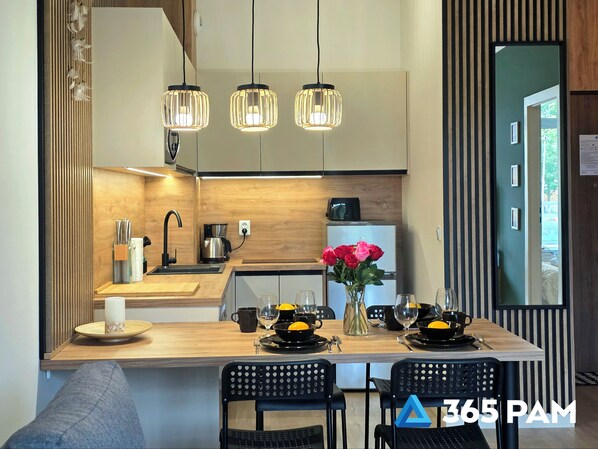 아파트, 더블침대 1개 및 소파베드, 금연, 발코니 | 전용 간이 주방