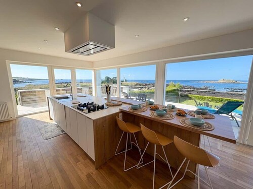 Ty Sunset - 180° sea view & direct beach access