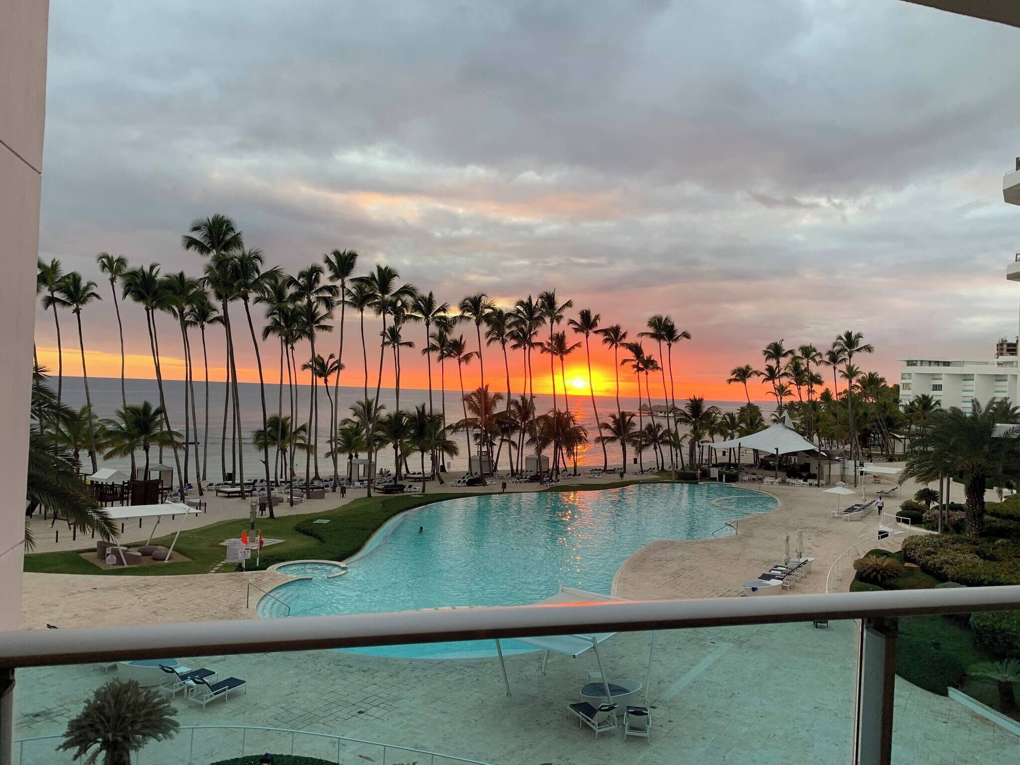 Căn hộ, 2 phòng ngủ, ban công, quang cảnh hồ bơi | Hồ bơi | Hồ bơi ngoài trời 