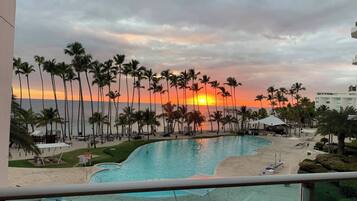 Apartment, 2 Bedrooms, Balcony, Pool View | Pool | Outdoor pool