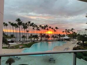 Apartment, 2 Bedrooms, Balcony, Pool View | Pool | Outdoor pool - Beachfront Apartment Marbella, Juandolio (Guayacanes)