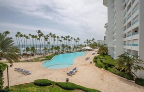 Apartment, 2 Bedrooms, Balcony, Pool View | Pool | Outdoor pool