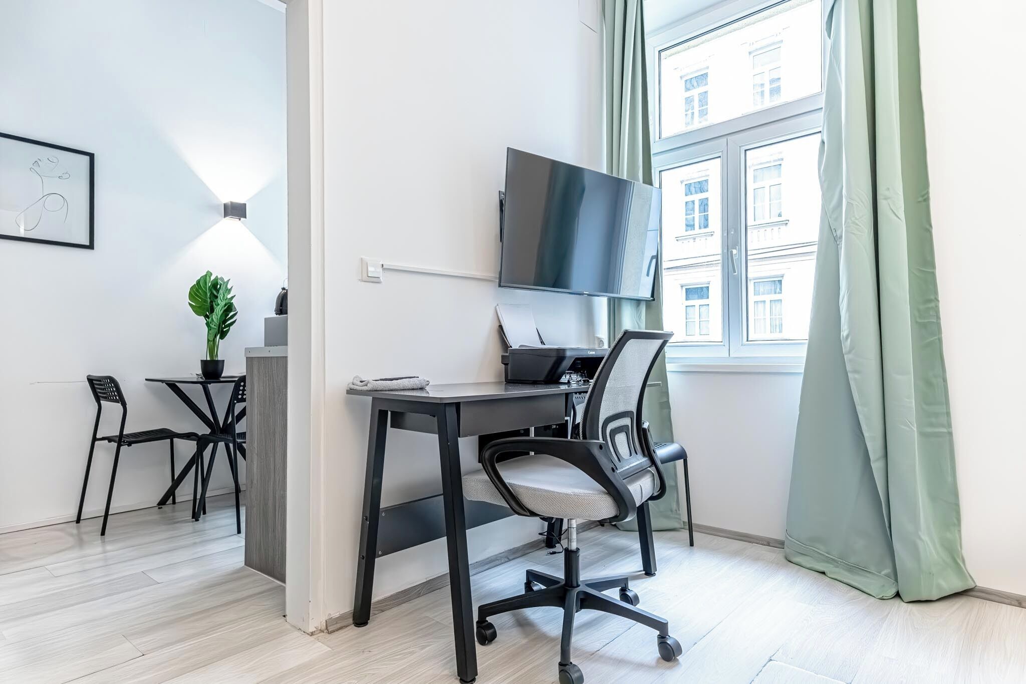 Basic-Apartment | Ausblick vom Zimmer