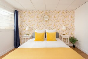 شقة - منظر للحديقة | ملاءات للفراش لا تسبب الحساسية وأسرّة بطبقة علوية مريحة