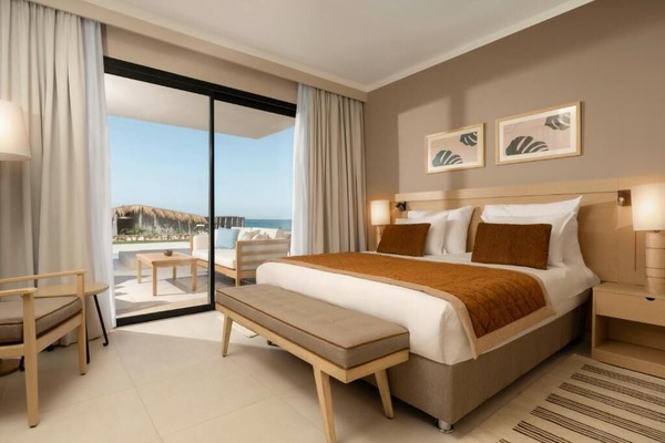 Bedroom. Interior and views may vary based on location and availability