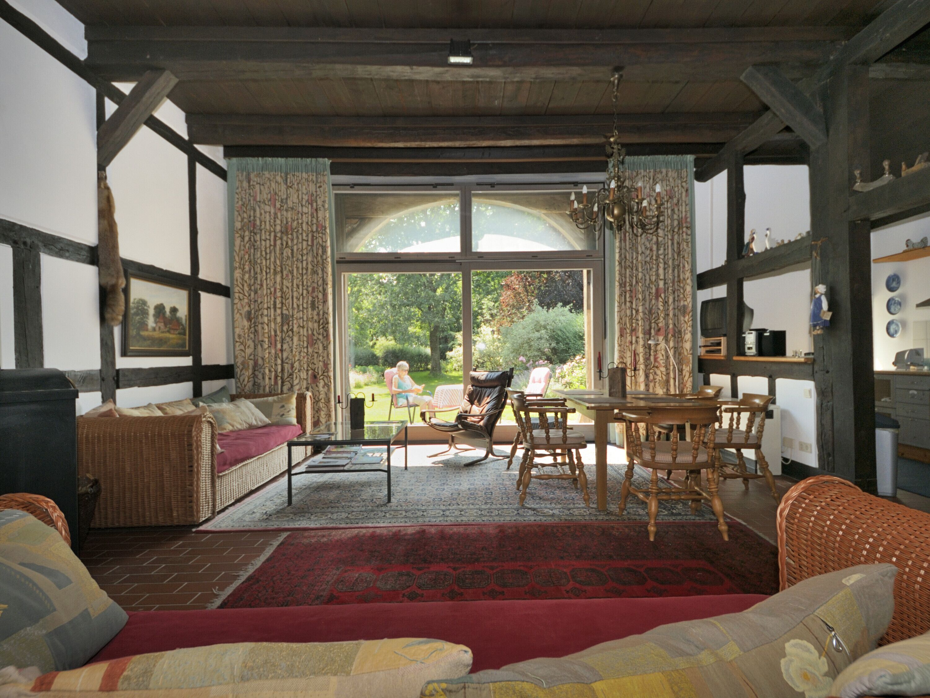 TV, fireplace, DVD player, ping pong