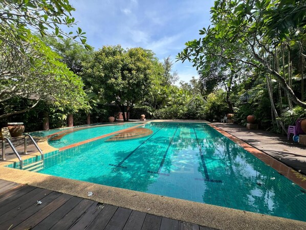 Apartment, 1 Bedroom, Accessible, Smoking | Pool - Rainbow Arokaya Welness Resort (Khlong Khuean)