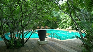 Outdoor pool - Rainbow Arokaya Welness Resort (Khlong Khuean)