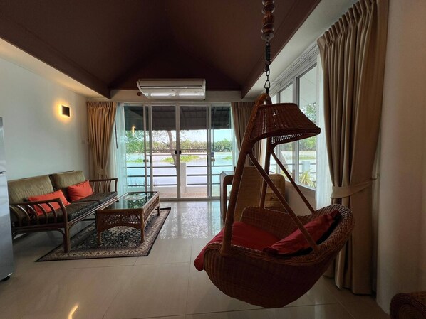 Room, 1 Bedroom, Accessible, Smoking | Living area - Room-rainbow Arokaya Welness Resort (Khlong Khuean)