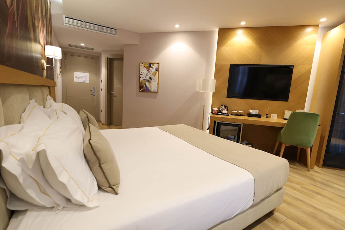 Habitación doble Deluxe | Ropa de cama hipoalergénica, minibar, escritorio y insonorización