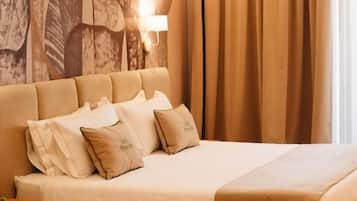 Deluxe Double Room | Hypo-allergenic bedding, minibar, desk, free cribs/infant beds