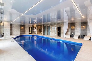 Piscine couverte, piscine chauffée