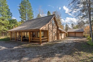 Exterior - The Moose’s Retreat - nestled in the trees in the Aspens. (Wilson)