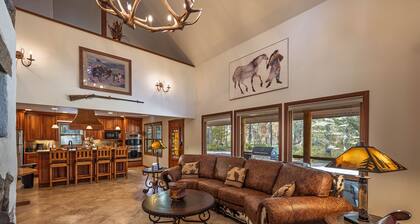 The Moose’s Retreat - nestled in the trees in the Aspens.