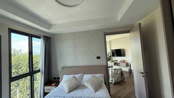 1 dormitorio, Internet, ropa de cama