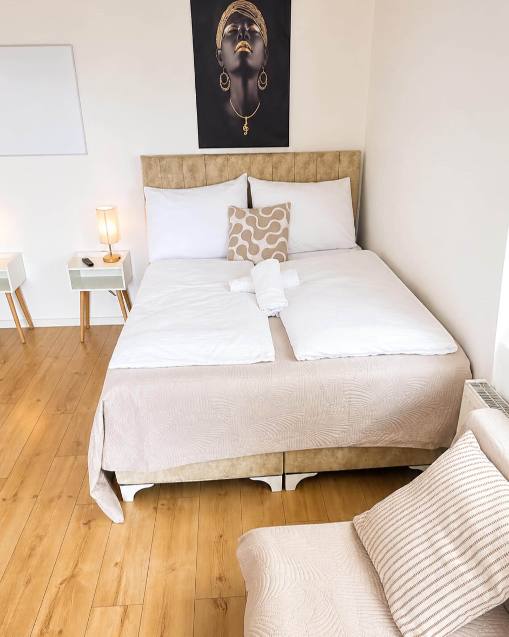 11 slaapkamers, beddengoed