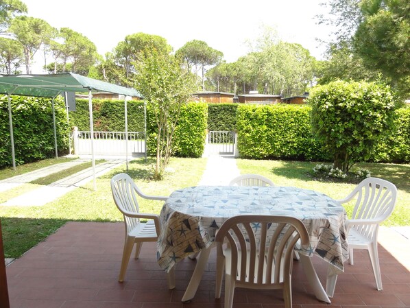 Restauration en plein air