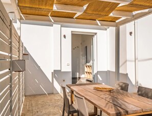 House, 2 Bedrooms, Smoking | Outdoor dining - Villa Ondaluna Charme e Relax a Porto Cesareo (Porto Cesareo)