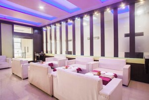 Sala de estar en el lobby