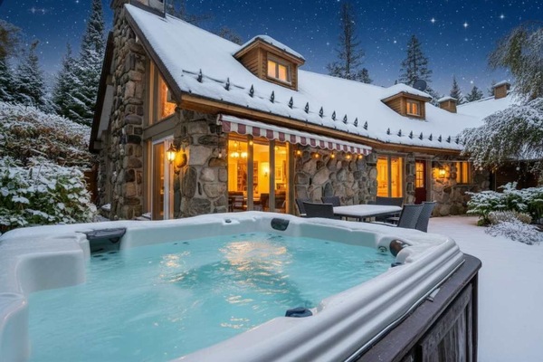 Bain à remous extérieur