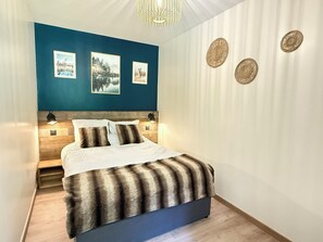 1 soverom, strykejern/-brett, wi-fi og sengetøy