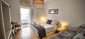 1 室のベッドルーム、WiFi、ベッドシーツ