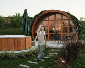 Fassade der Unterkunft