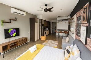 Studio Junior, pemandangan kota | Area keluarga