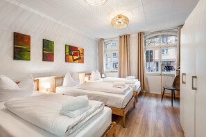 2 chambres, fer et planche à repasser, Wi-Fi, literie fournie