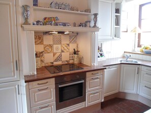 Fridge, microwave, oven, stovetop - Very Spacious and Luxurious Holiday Home on Quiet Estate With Pool (Buzon)