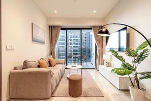 特级套房, 1 间卧室, 可进入俱乐部酒廊, 城市景观 | 客房景观