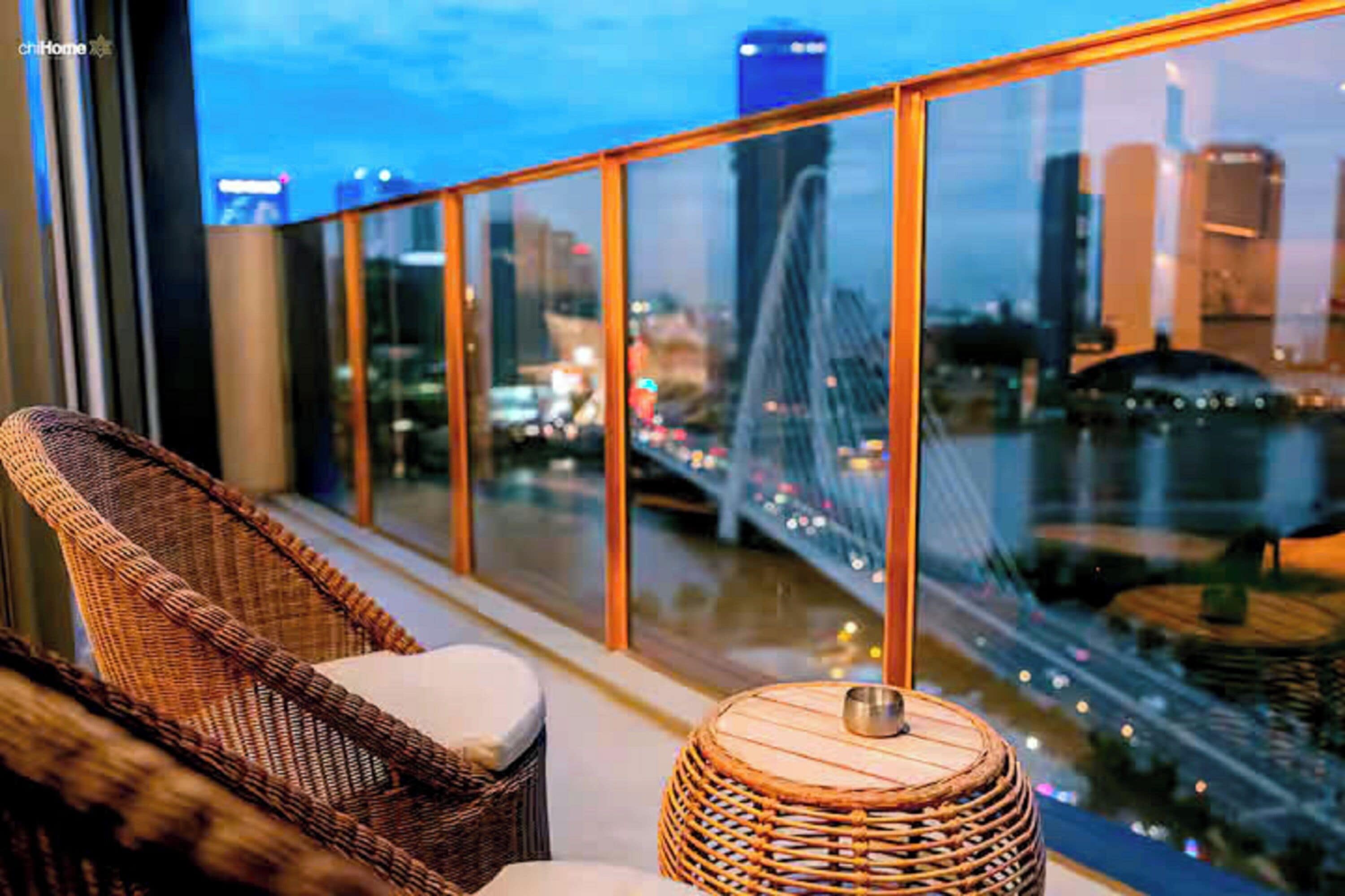 Presidential Suite, 2 Bedrooms, Club Lounge Access, City View | Premium bedding, down comforters, Select Comfort beds, free minibar