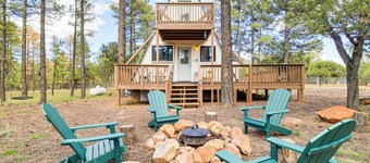 Rim Country Retreat: A-frame Cabin w/ Large Deck