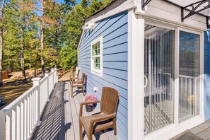 House (3 Bedrooms) | Interior - Walk to Mir: Wooded Group Escape w/ Deck + Bar! (Mechanicsville)