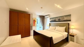 Condo, 1 Bedroom, Accessible, Balcony | 1 bedroom - B11 Sunset Plaza Partial Seaview 1 Bedroom 1 Bathroom With Large Jaguzzi (Karon)