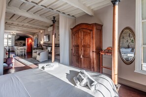 1 غرفة نوم ومكواة/لوح كي وواي فاي وملاءات أسرّة